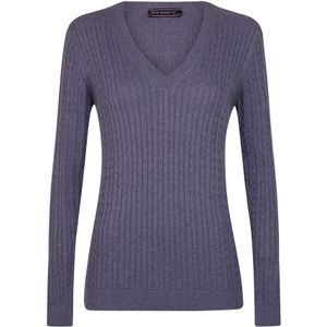 Felix Hardy Trui  violetblauw