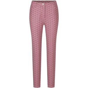 Goldner Broek 'Louisa'  beige / magenta