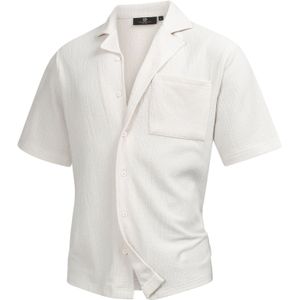 INDICODE JEANS Overhemd 'Provo'  offwhite