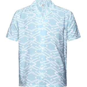 Campus Sutra Overhemd 'Tahnee'  lichtblauw / wit