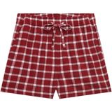 Superdry Broek  bourgogne / wit