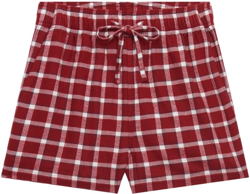 Superdry Broek  bourgogne / wit