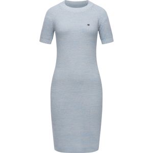 Ragwear Gebreide jurk 'Kolya'  lichtblauw