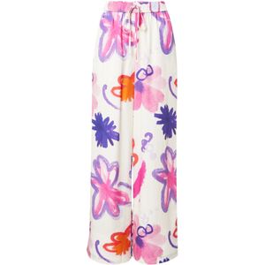 OH APRIL Broek 'Antonia'  indigo / lila / pink / wit