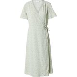 Vila - Lovie Wrap - Midi-jurk - Met Korte Mouwen
