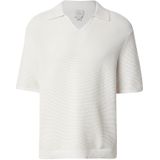 Calvin Klein - Trui - Wit - Knitwear - Polokraag