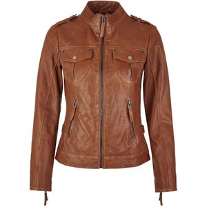 7ELEVEN Tussenjas 'SEElena'  cognac