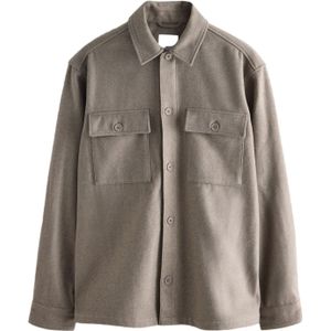 Next Overhemd  donkerbeige