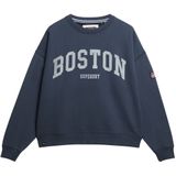 Superdry - Athletic Essentials Oversized Crew Sweatshirt - Oversized - Korte Lengte