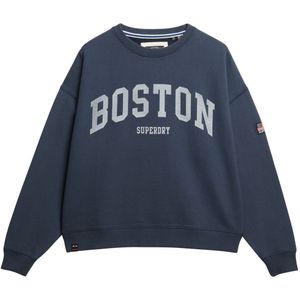 Superdry - Athletic Essentials Oversized Crew Sweatshirt - Oversized - Korte Lengte