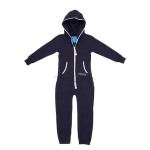 Moniz - Overall - Donkerblauw - Sweatstof - Ritssluiting