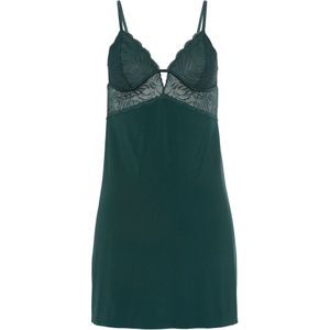LASCANA Negligé  donkergroen