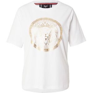 19V69 ITALIA Shirt 'Bellara'  goud / wit