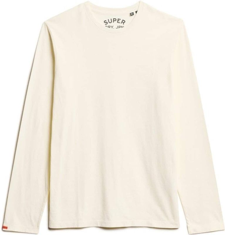 Superdry - Classic Essential T-shirt - Lange Mouwen - Zwart - Katoen