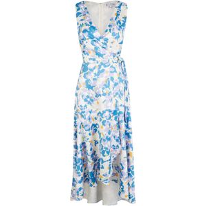 KLEO Zomerjurk  blauw / geel / lila / wit