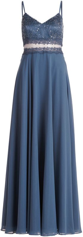 Vera Mont - Avondjurk - Blauw - Lang/maxi - Mouwloos