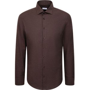 SEIDENSTICKER Zakelijk overhemd 'Schwarze Rose'  bruin