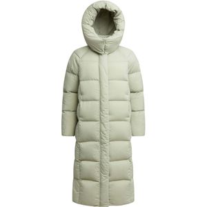 JACK1T Outdoorjas ' Winter Puffer Ultra Lang '  lichtgroen