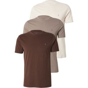 AllSaints Shirt 'BRACE'  beige / bruin / mokka