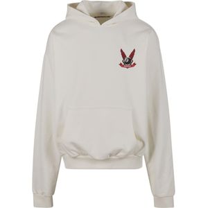 MJ Gonzales Sweatshirt 'Black Ball Syndicate'  donkerrood / zwart / offwhite