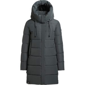 khujo Wintermantel 'Heather'  basaltgrijs