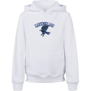 ABSOLUTE CULT Sweatshirt 'Harry Potter - Ravenclaw Sport Emblem'  donkerblauw / zwart / wit