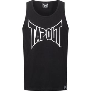 Tapout Shirt 'Tipton Singlet'  zwart / wit