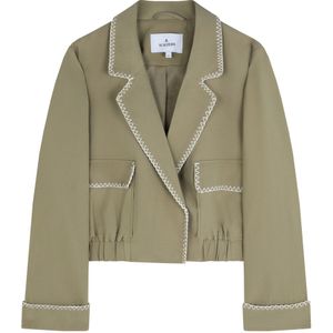 Scalpers Blazers  kaki / wit