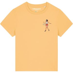 Watapparel Shirt ' Hula Hoop '  lichtgeel / gemengde kleuren