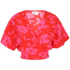 ebeeza Blouse 'Fashion Look'  lichtroze / rood