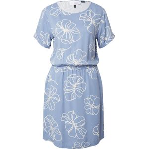 mazine Zomerjurk ' Valera'  blauw / wit
