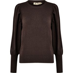 Peppercorn Trui 'Anissa'  donkerbruin