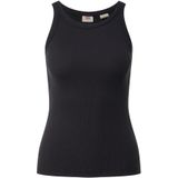 Levi'svoor vrouwen. A3381-0000 Racer tanktop wit (S), Casual, Katoen, Mouwloos / spaghettibandjes