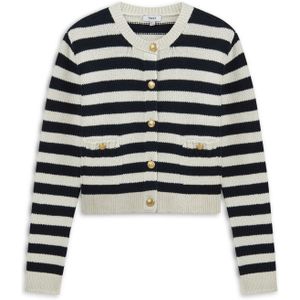 Twist Trui  zwart / wit