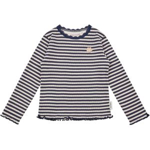 STACCATO Shirt  donkerblauw / wit