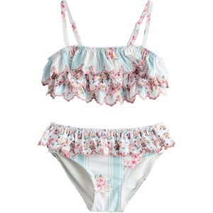 Next Bikini  blauw / rosa / wit