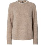 Pcivy - Gebreide Trui - Regular Fit - Ronde Hals - Lange Mouwen