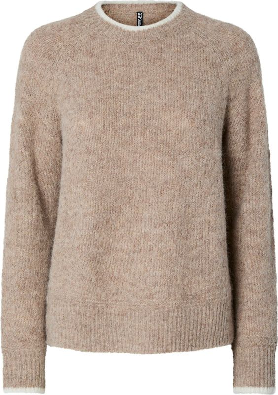 Pcivy - Gebreide Trui - Regular Fit - Ronde Hals - Lange Mouwen