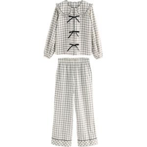 Next Pyjama  crème / zwart