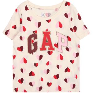 GAP Shirt  lichtroze / rood / offwhite