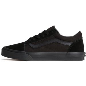 VANS - Old Skool - Sneakers - Zwart - Leer