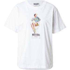 Moschino Jeans Shirt  lichtblauw / goudgeel / zwart / wit