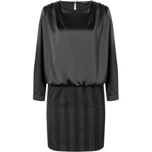 Ana Alcazar Jurk 'Sammy'  zwart