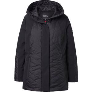 Ulla Popken Tussenparka  zwart