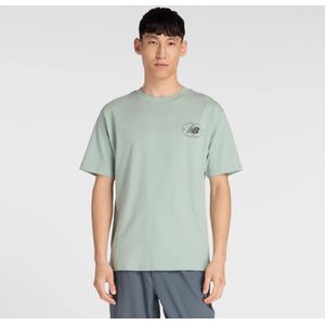 new balance Shirt  mintgroen / zwart