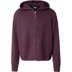 WEEKDAY Gebreid vest  bordeaux