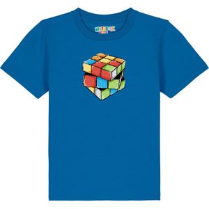 watabout.kids Shirt 'Pixel Zauberwürfel'  royal blue/koningsblauw