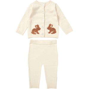 Rock a Bye Baby Boutique Set 'Hase'  bruin / wolwit
