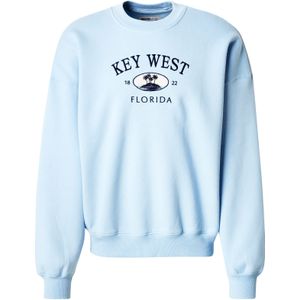 HOLLISTER Sweatshirt 'DESTINATION'  marine / lichtblauw / wit