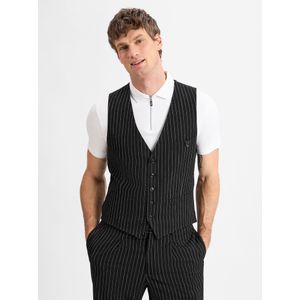 Finshley & Harding London Gilet  zilvergrijs / zwart